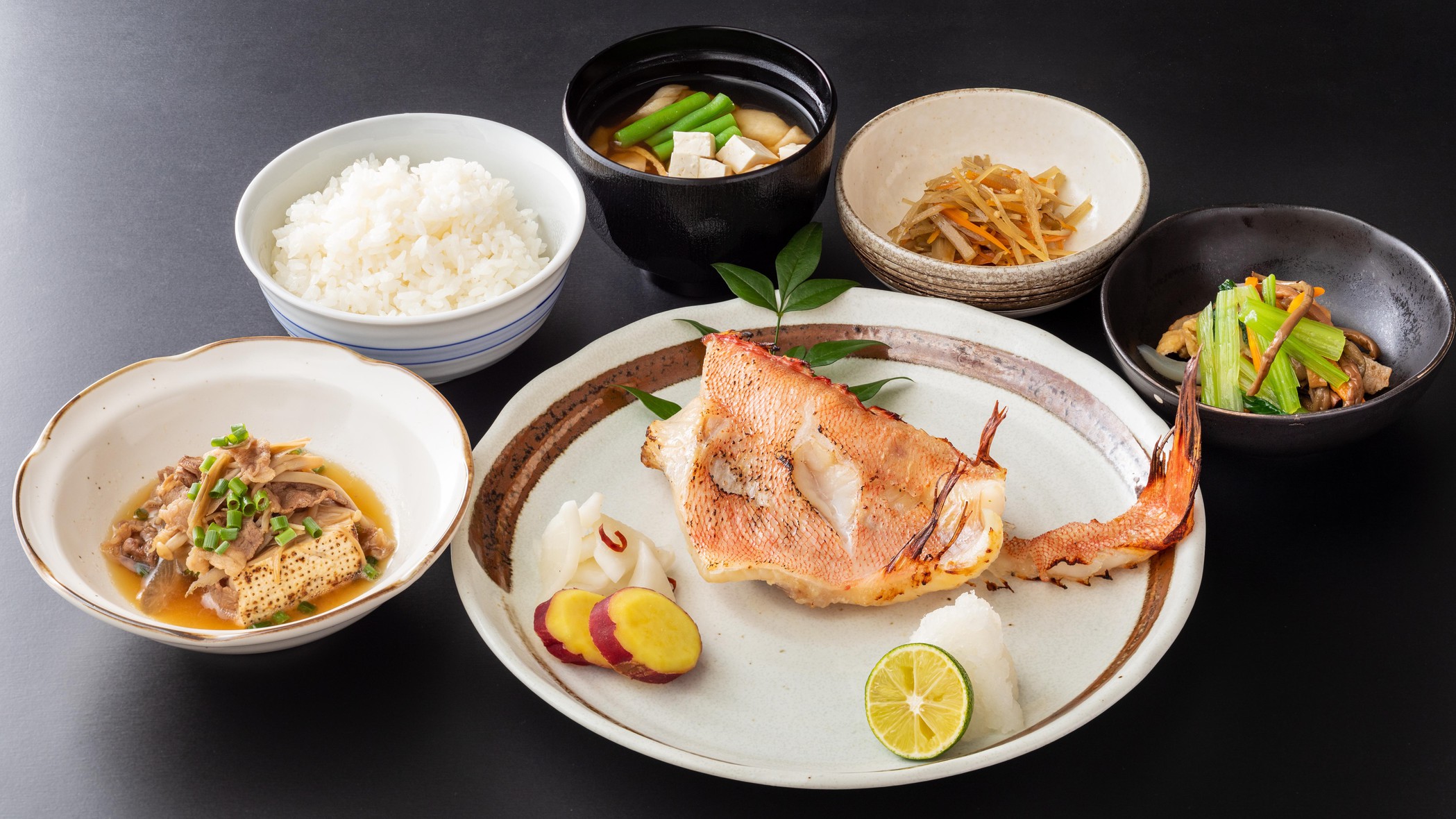 夕定食（魚）