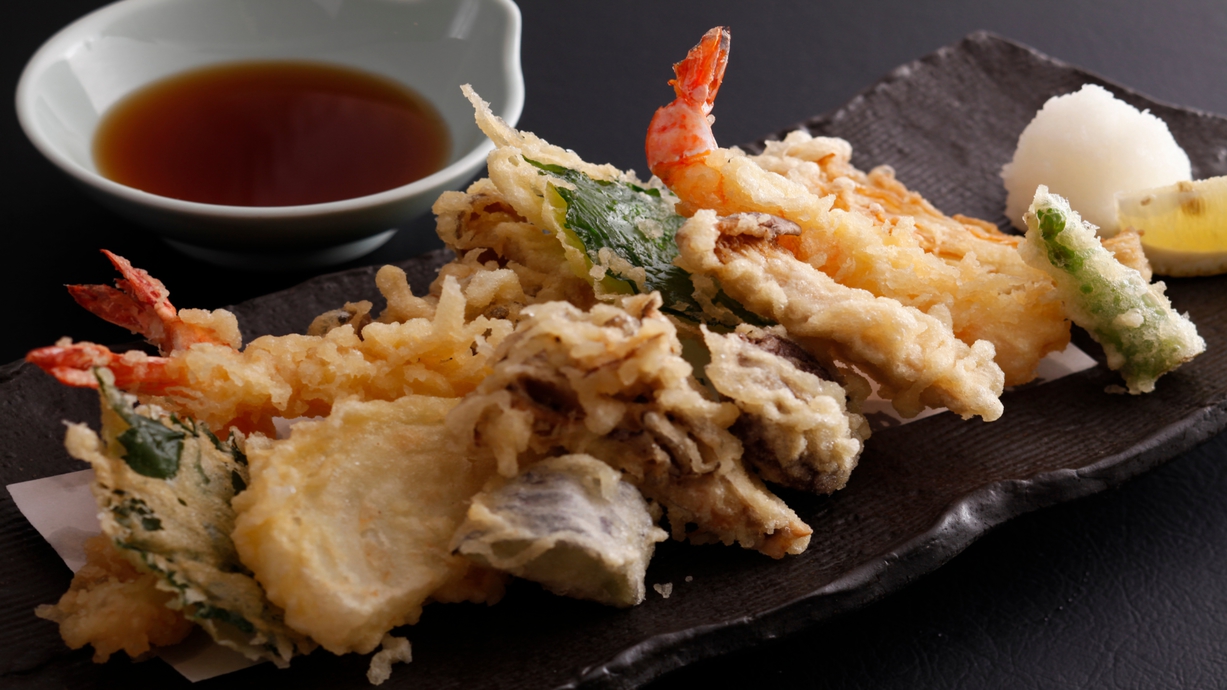 【特別メニュー】天ぷらの盛り合わせ（お食事一例）