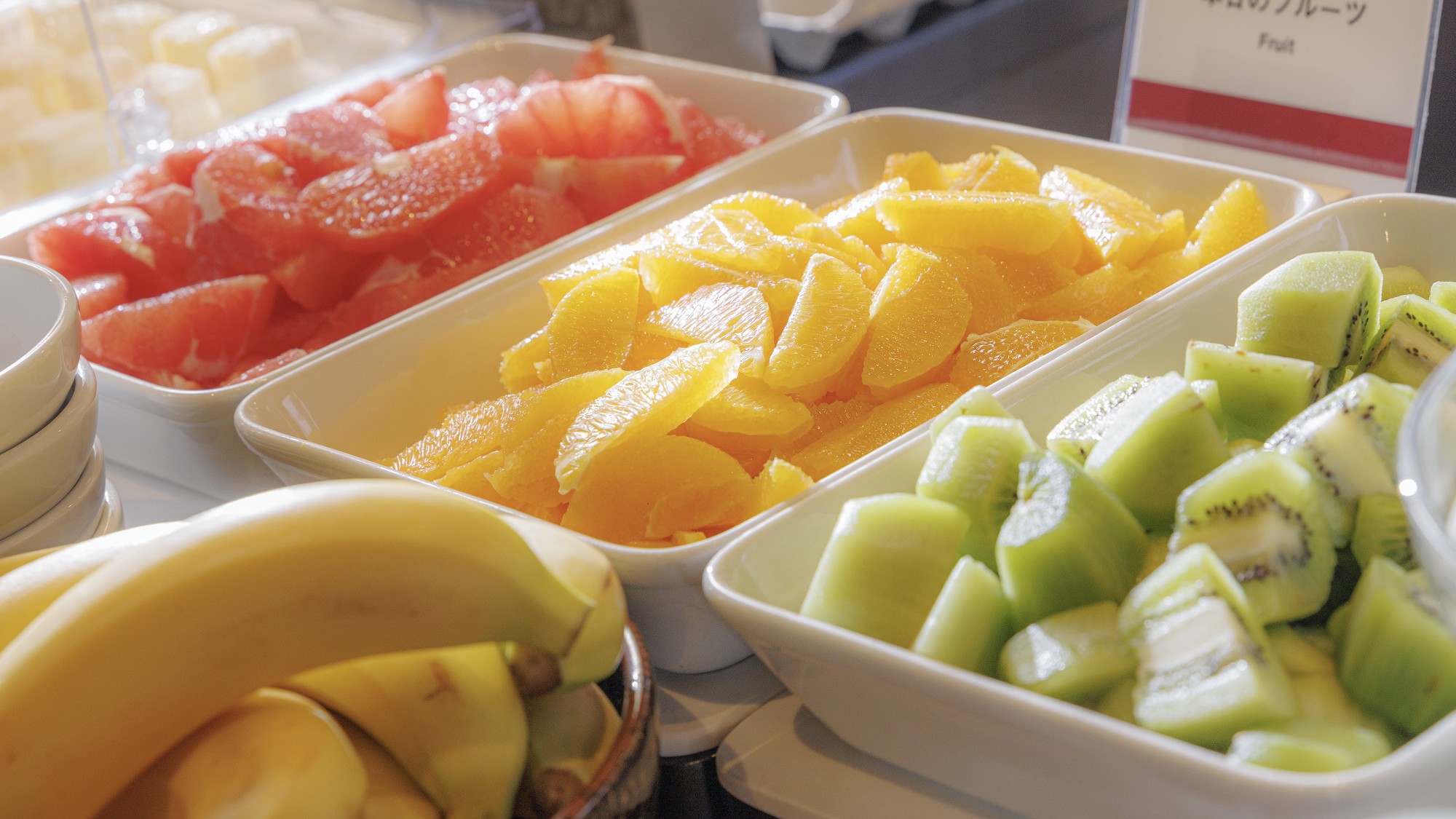 季節に合わせた旬なフルーツが心をワクワクさせます。