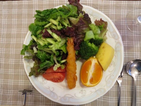 新鮮なサラダ