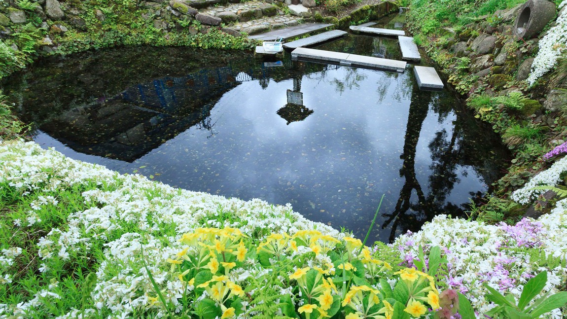 *周辺情報／まち歩きと湧水（御台所清水）