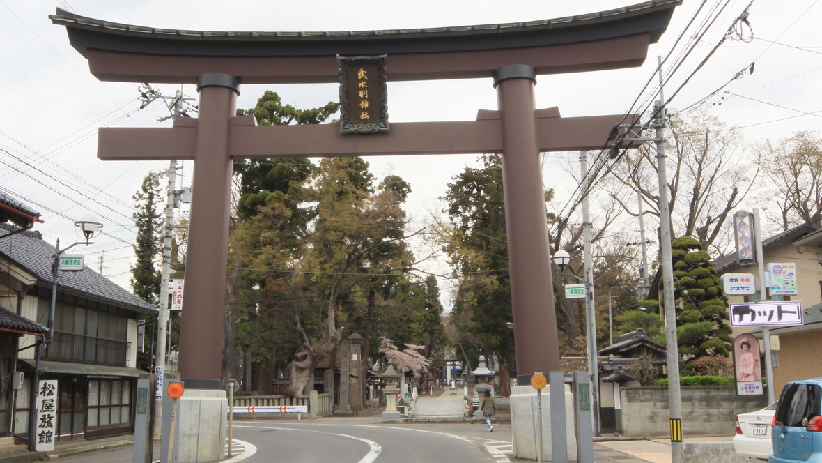 宿目の前武水別神社