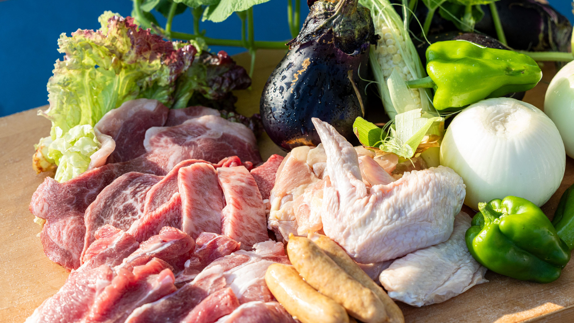 【３種類夕食選べるプラン】炭火BBQor海鮮丼orふわふわうなぎ丼＆朝食付