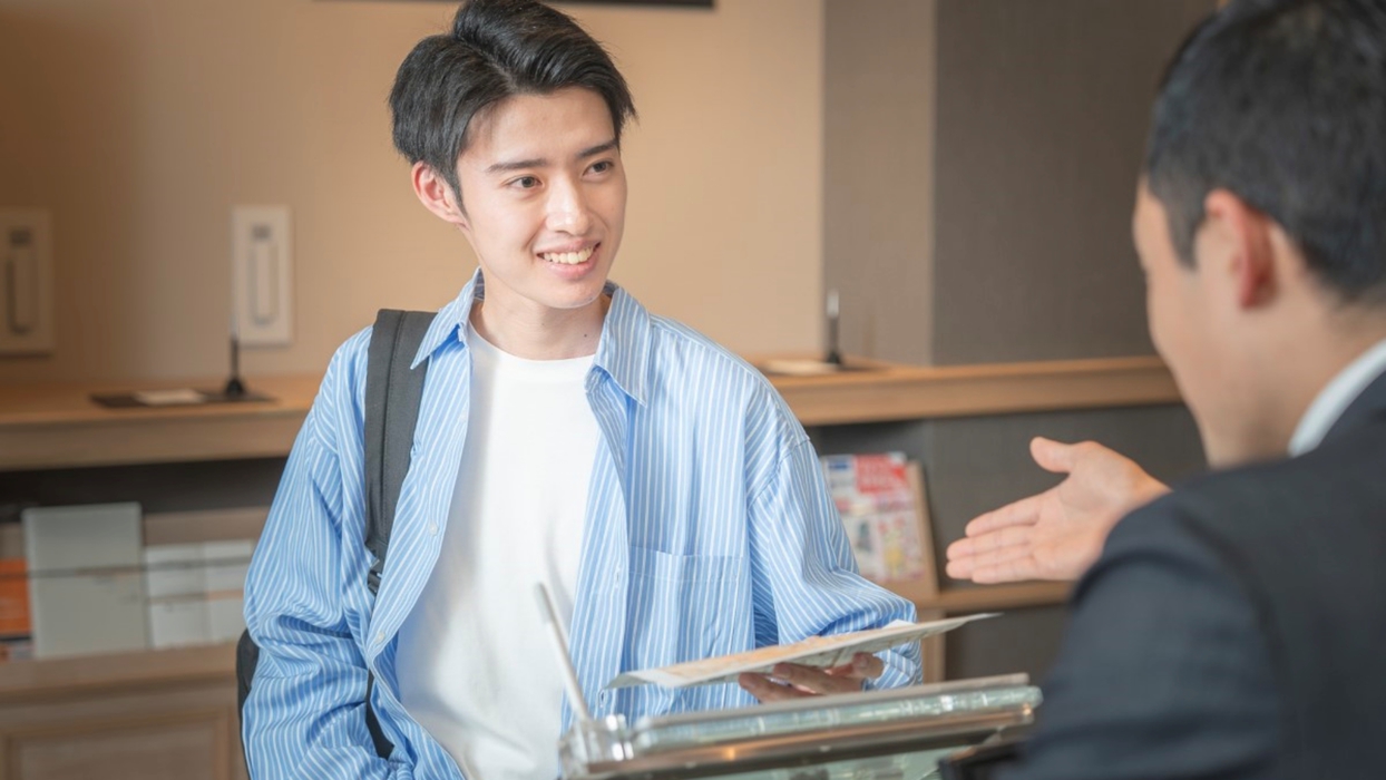 丁寧にご案内いたします