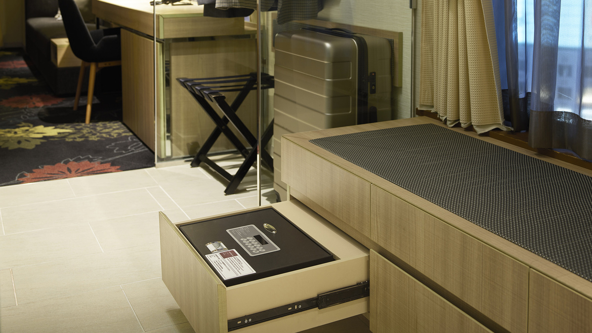 【セーフティボックス】全部屋に設置しております