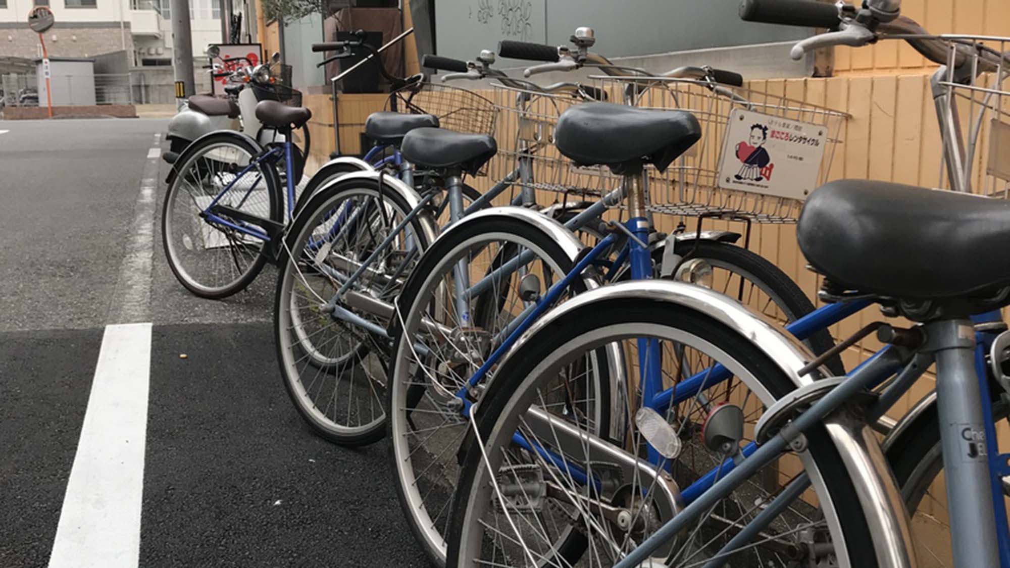 ・市内の観光に便利なレンタサイクル