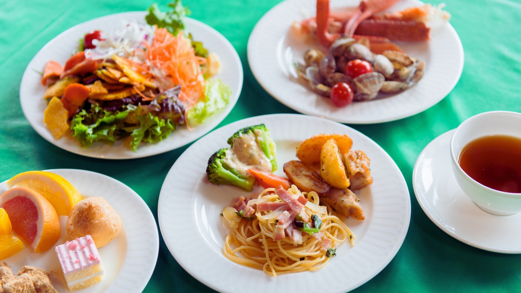 【ビュッフェ朝食】