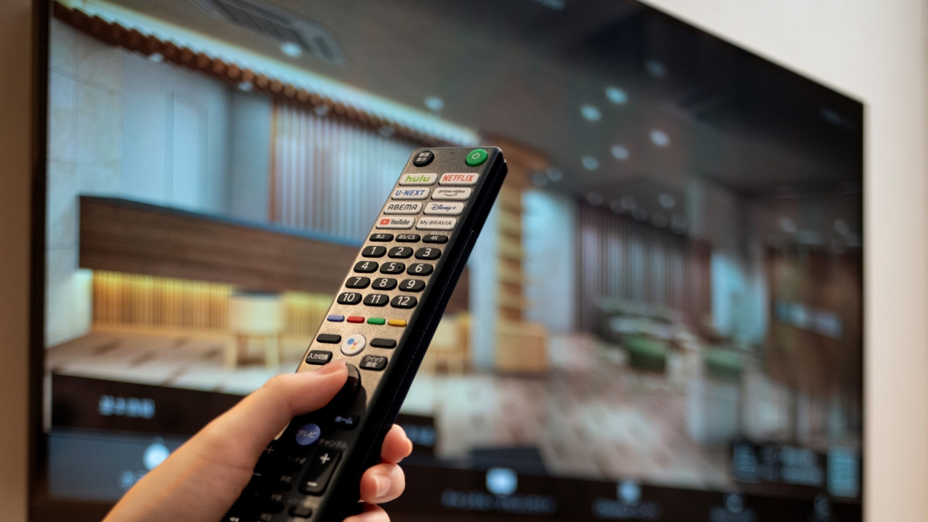 【スマートテレビ】※イメージ（一部客室）