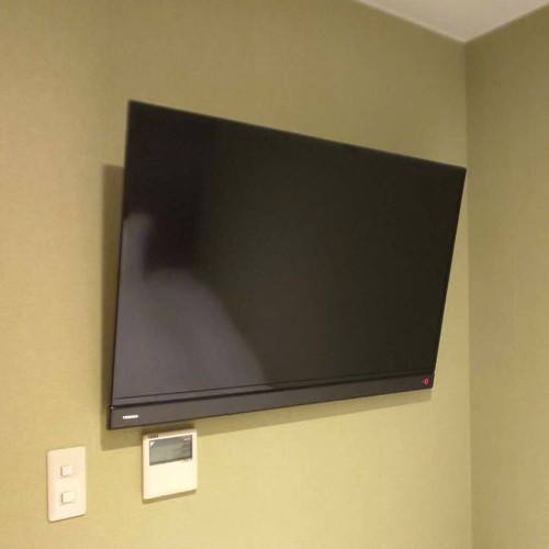 【改装後】液晶テレビなんと！壁掛けテレビになりました！