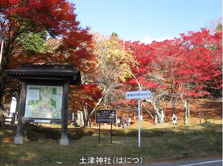 晩秋の土津神社