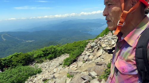 磐梯山登山