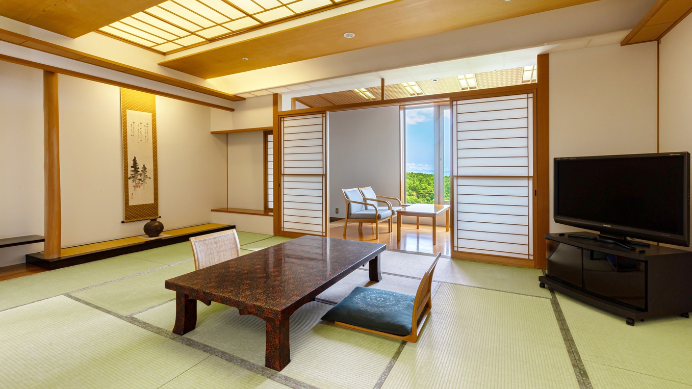 【和室】特別和室禁煙／青森ヒバの客室風呂
