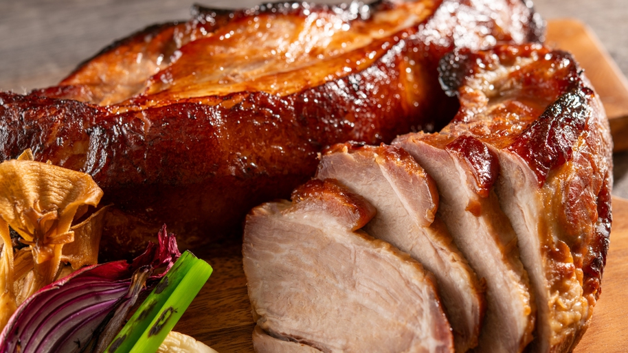 【青森の冬ビュッフェ】アップルポークの広東風グリル（12月〜3月）