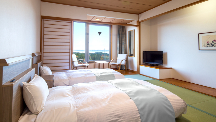 【和室スタンダードツイン】12畳間禁煙