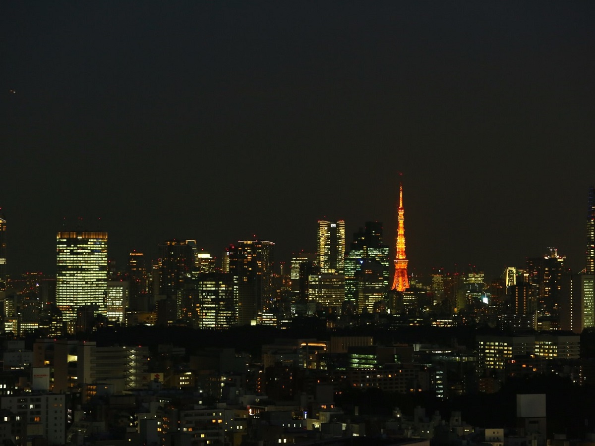 【高層階東側の夜景】東京スカイツリーと東京タワーが同時に見えるお部屋も・・・！？（一例）