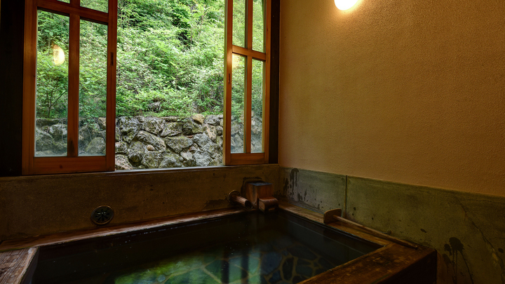 *【家族風呂】プライベート空間で温泉を満喫。