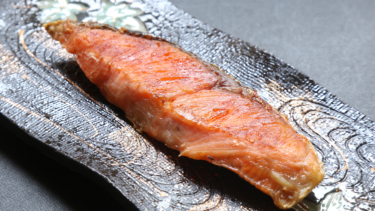料理一例／朝食・焼き鮭