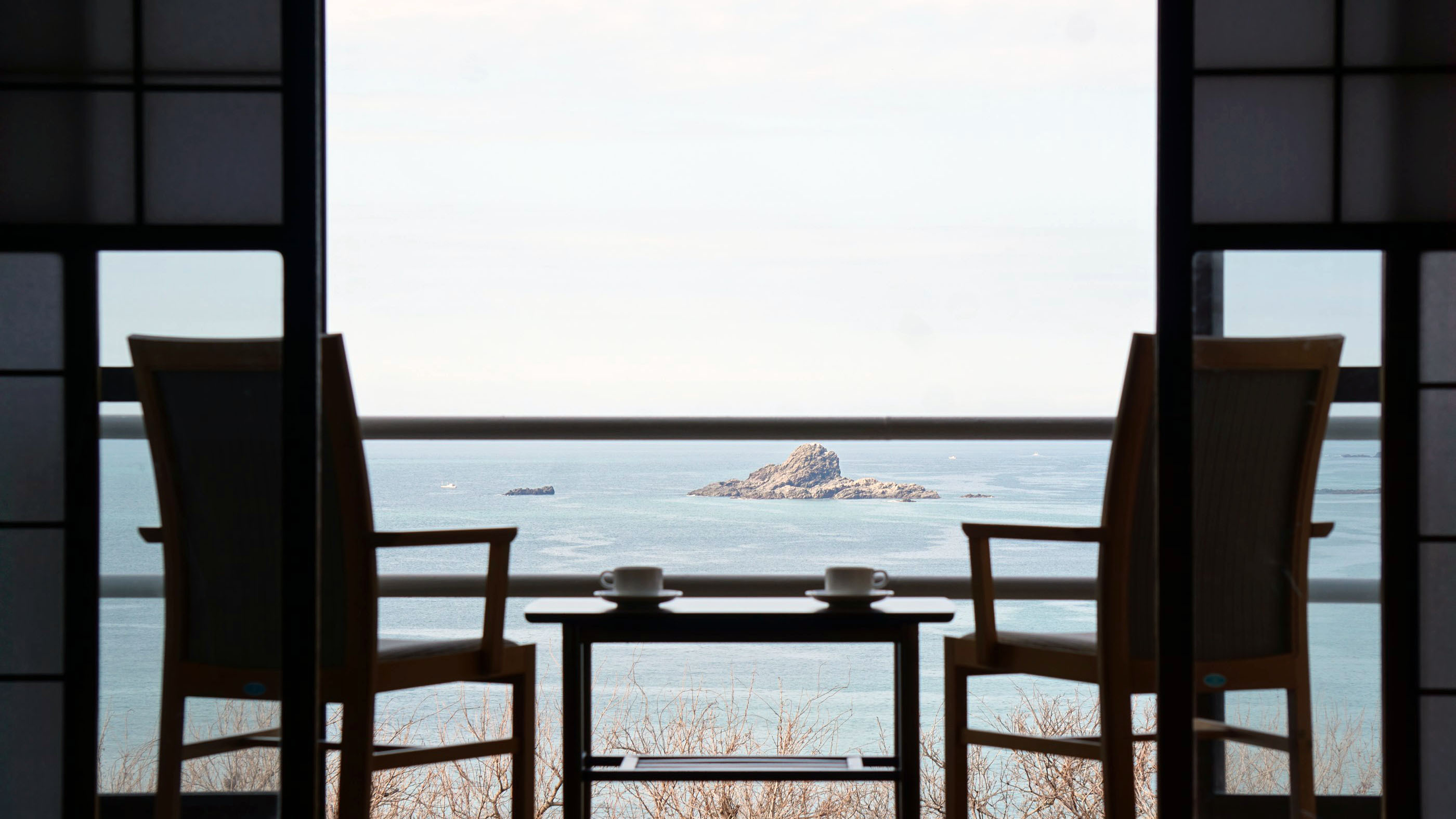 海と入り陽の宿 帝水 秋田 男鹿半島戸賀湾を見下ろす絶景の温泉旅館のnull