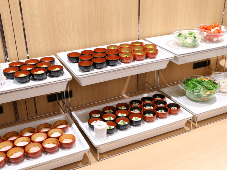 -HATAGO-(朝食各種小鉢）