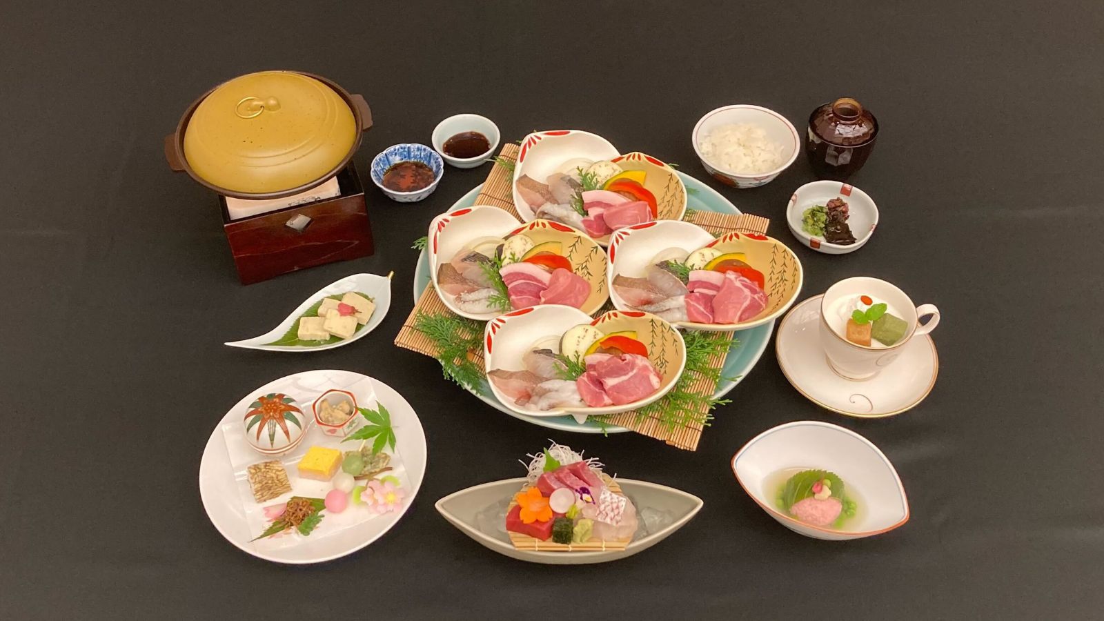 【スタンダード御膳】淡路島の海鮮や旬食材を使用｜四季折々の「うつろい」と「恵み」を愉しむ【1泊2食】