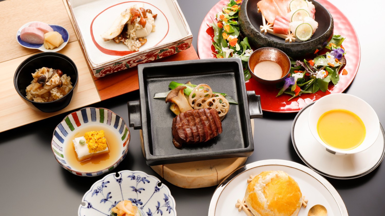 【秋冬SALE】【なめとこ山会席】源泉掛流しの露天風呂付スイートルーム いわて牛の瓦焼きを堪能