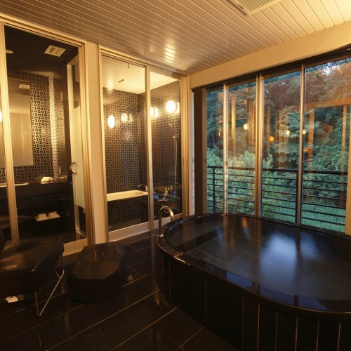 203号室露天風呂