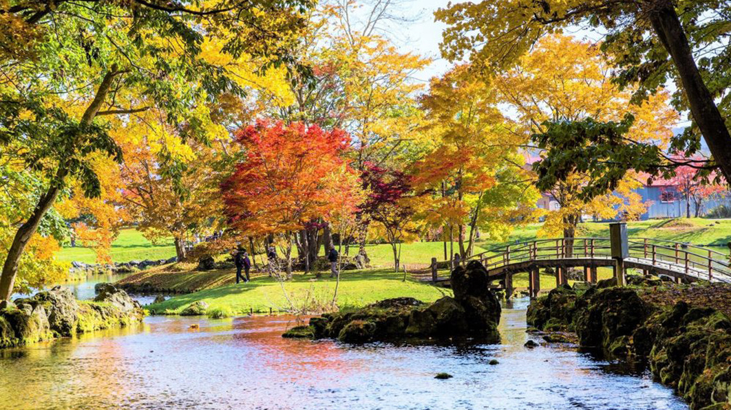 京極町のふきだし公園（車20分）