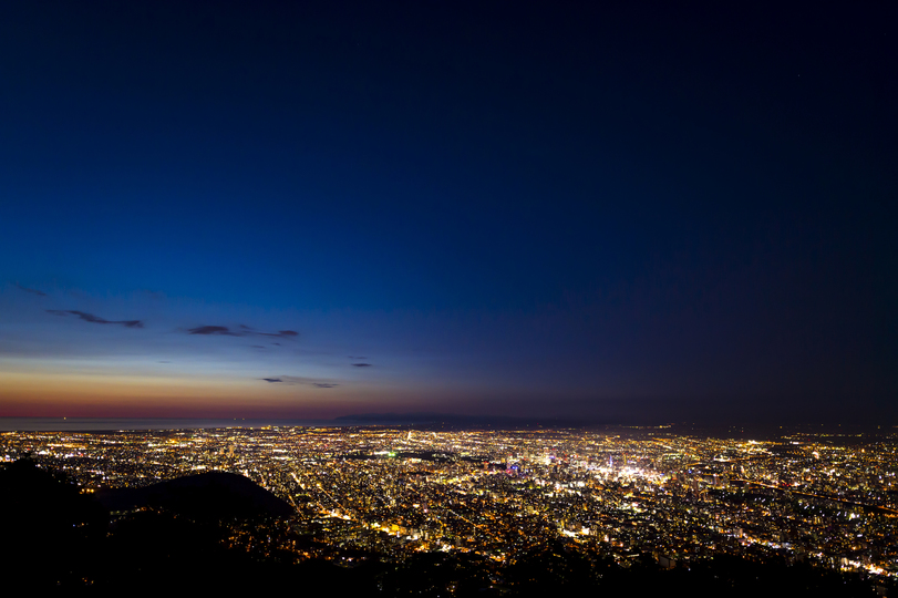 藻岩山からの夜景