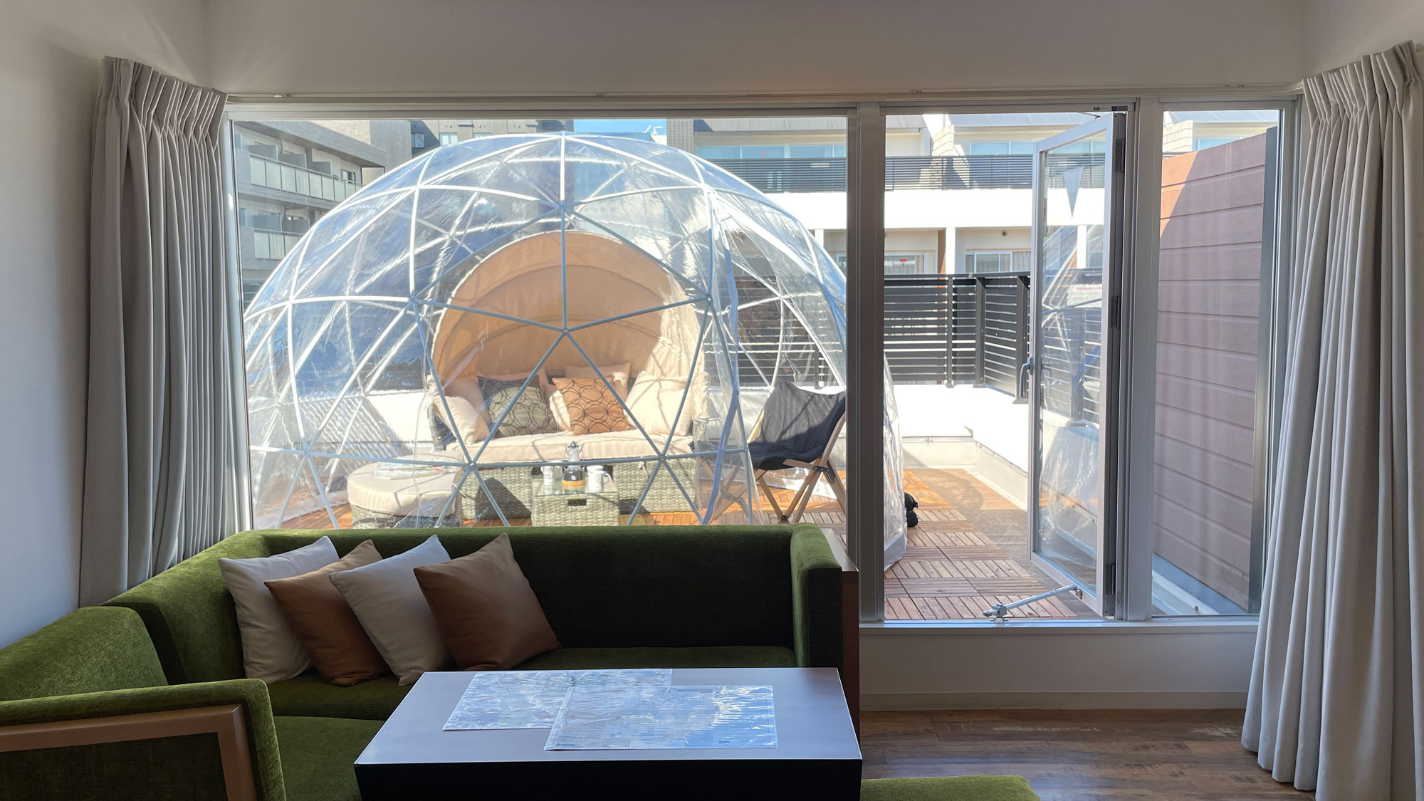 Dome Tent 2025 客室から