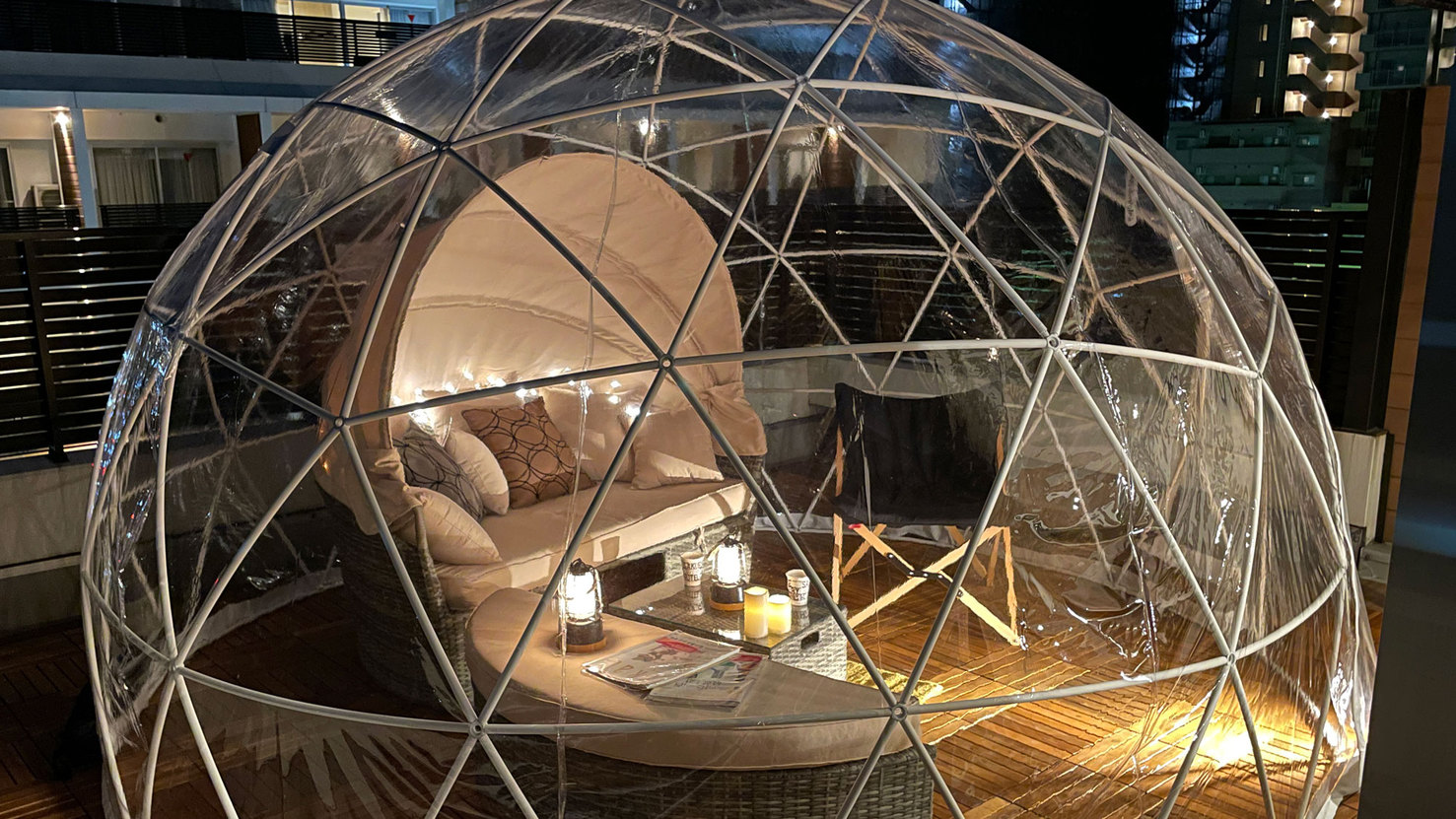 Dome Tent 2025 夜のイメージ