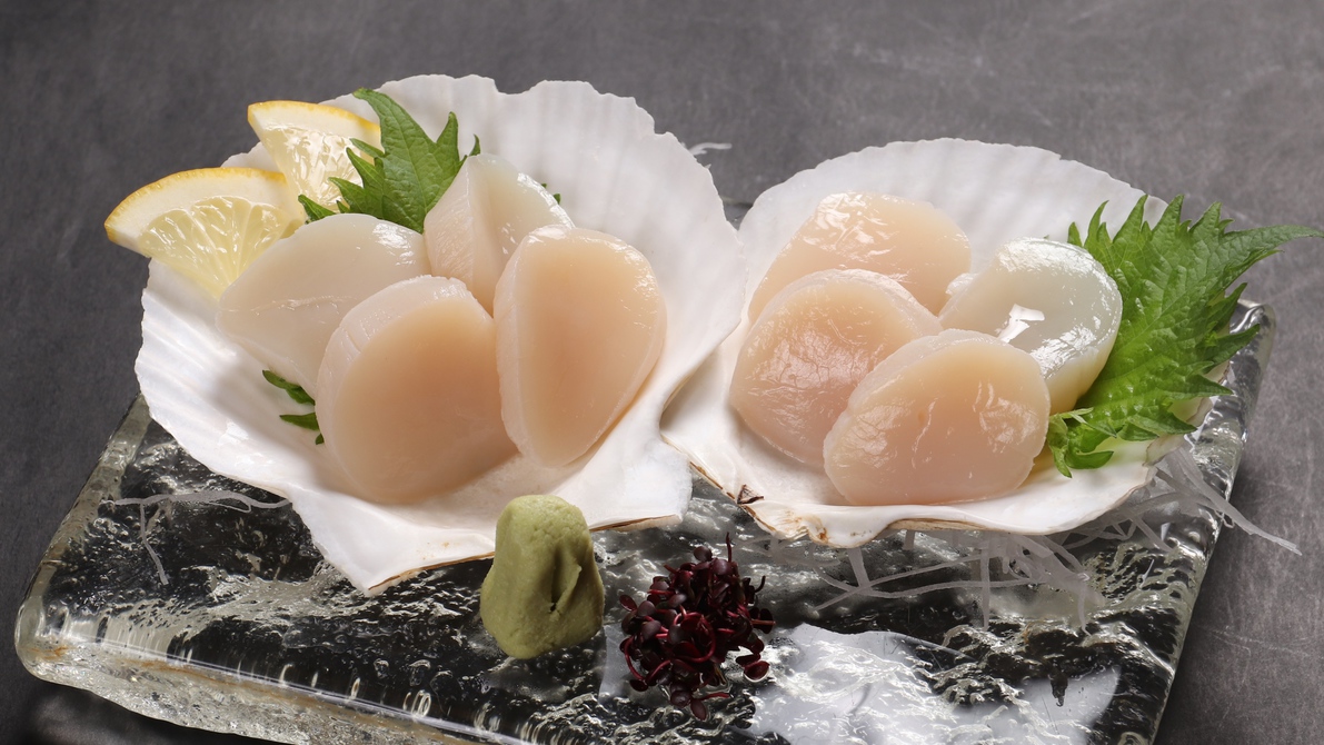 帆立刺し ※別注料理
