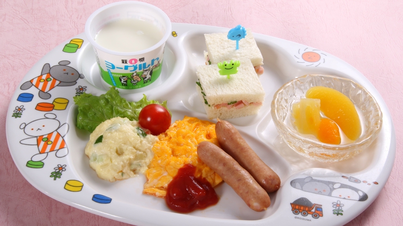 幼児の朝食一例