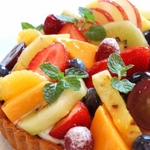 見た目も可愛い！フルーツタルト