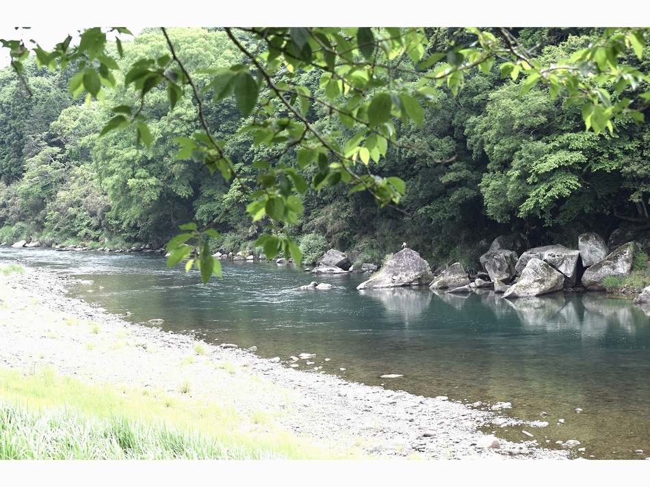 日本一の清流川辺川