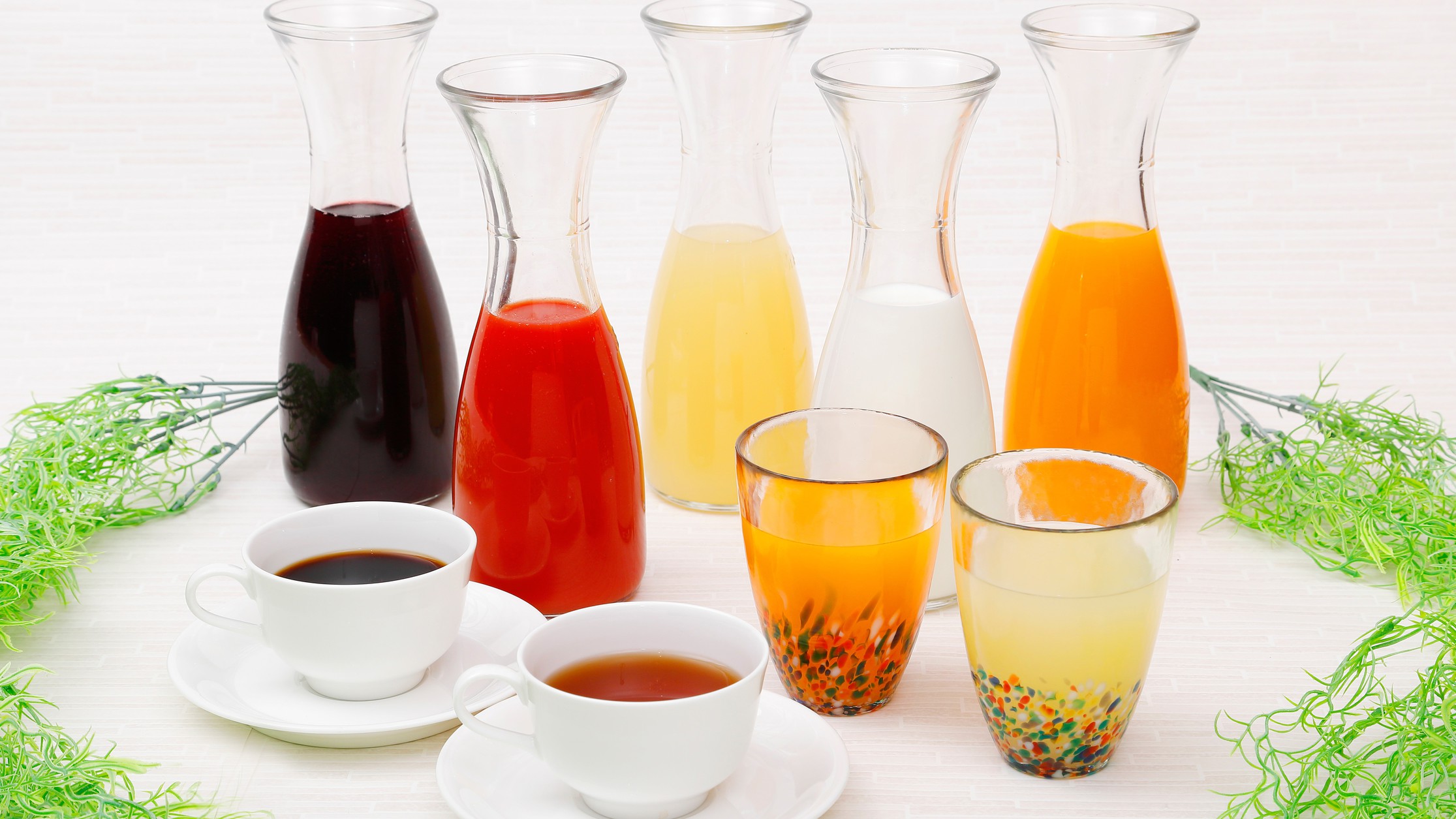 ドリンク各種(県産リンゴジュースなど)