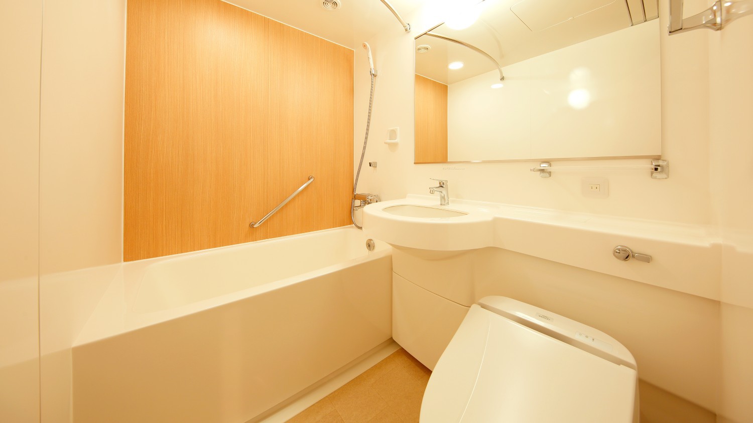 【リニューアル部屋】デラックスルームバスルーム