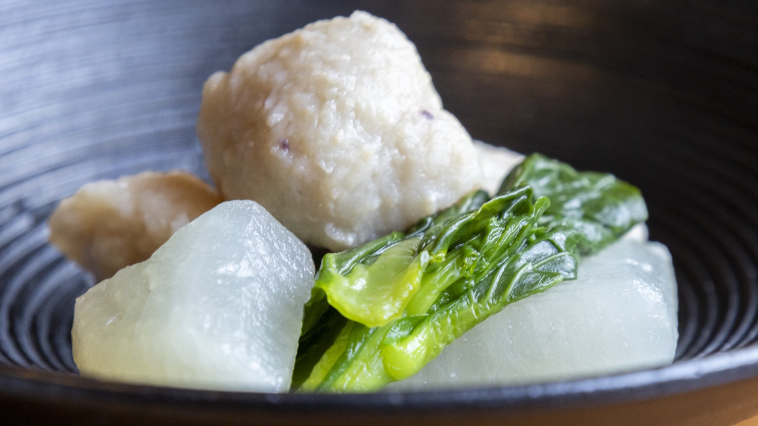 いか団子と大根の煮物 〜津軽の生姜味噌で〜