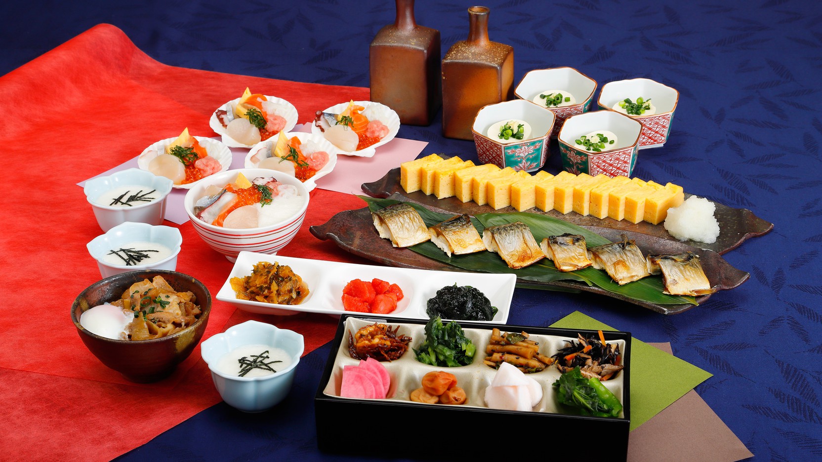 朝食は和食派の方も満足♪