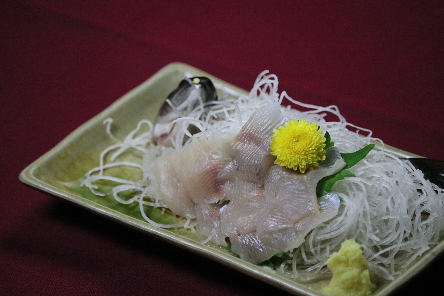 岩魚（いわな）のお造り