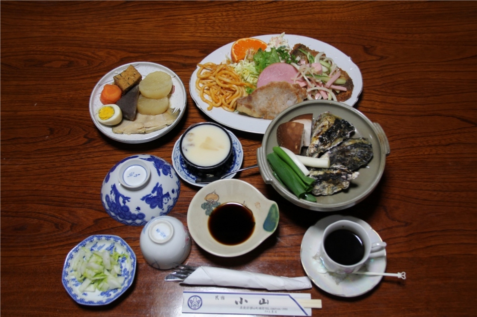 夜食：洋食（一例）