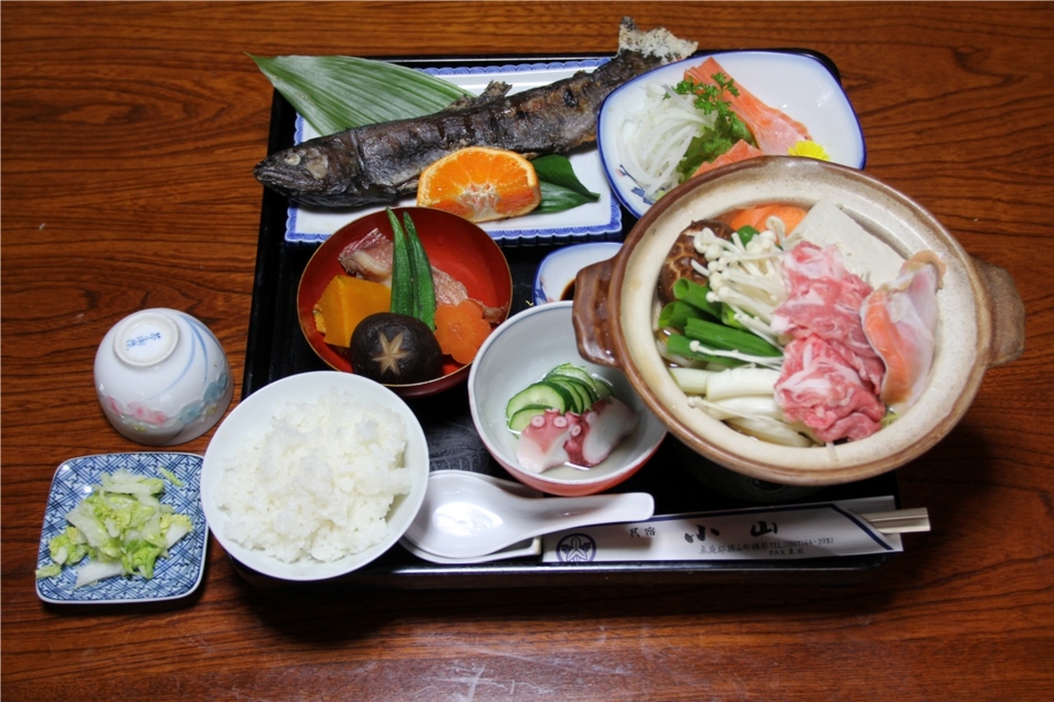 夜食：一人鍋（一例）