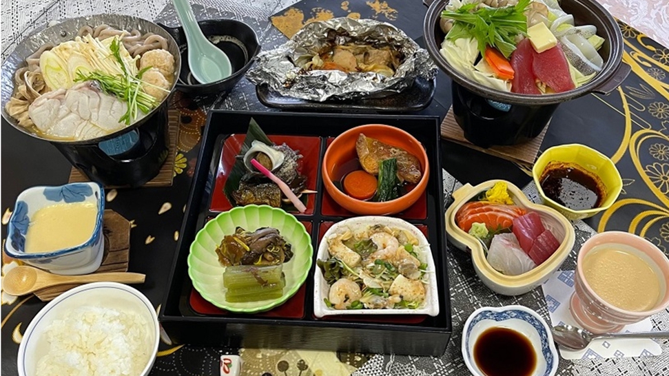 *夕食一例／白神の恵御膳