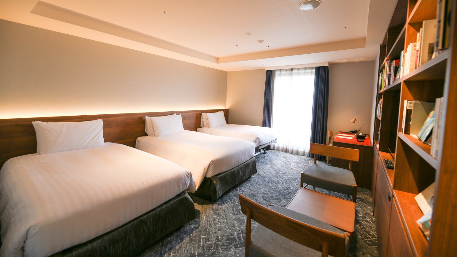 スタンダードブックルーム 3名利用