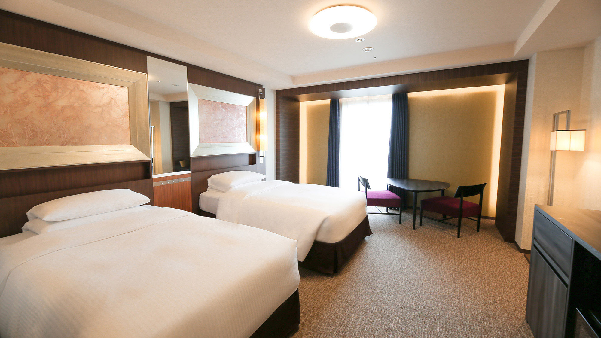 スーペリアツインルームA2名利用