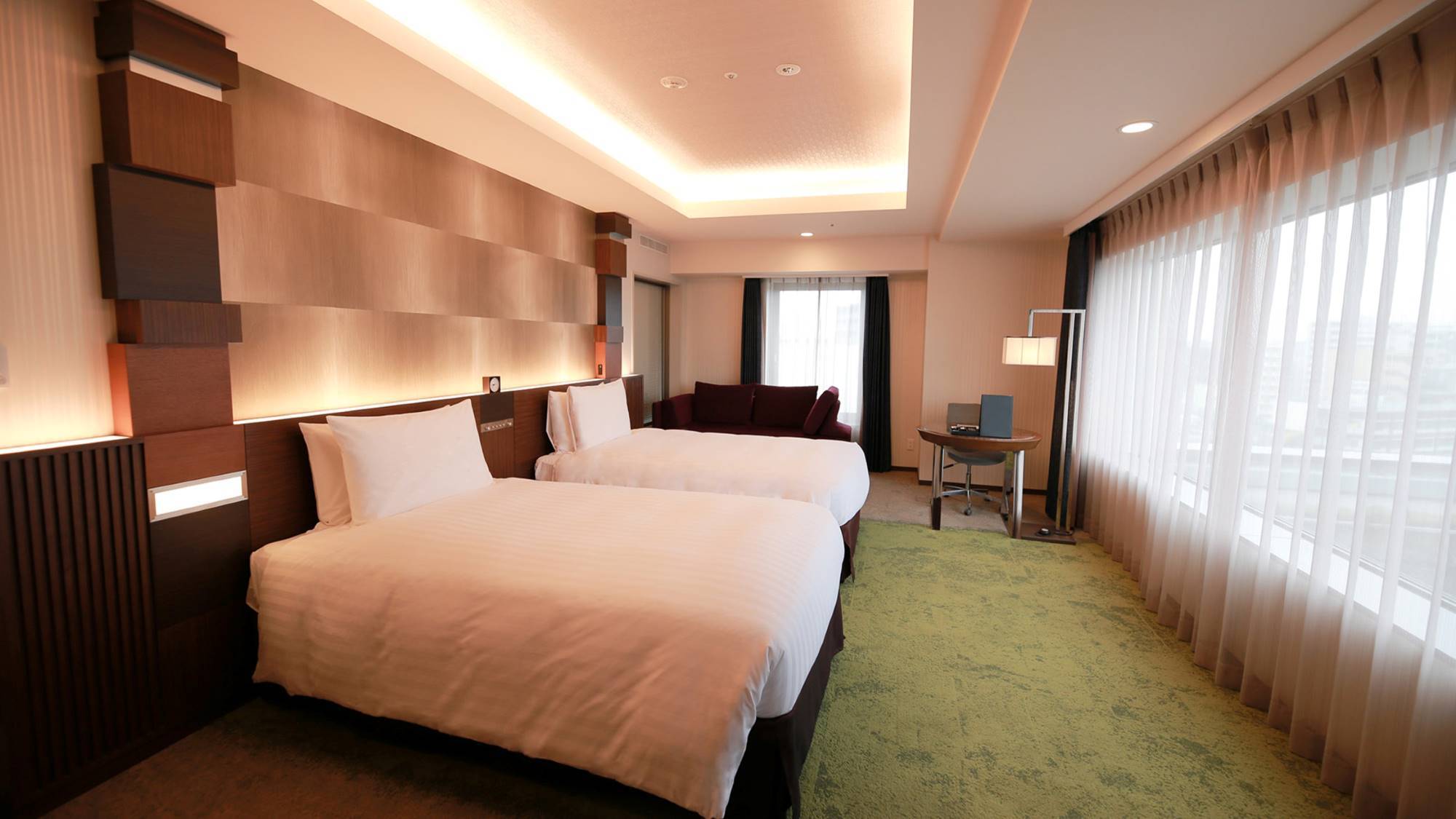 デラックスツインルーム2名利用