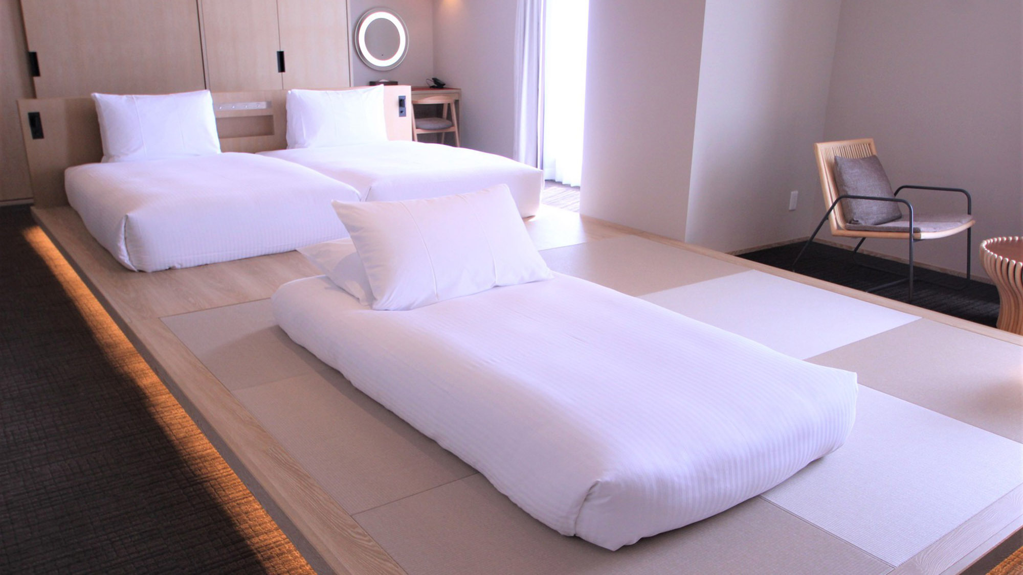 モダンジャパニーズスタイルルーム3名利用