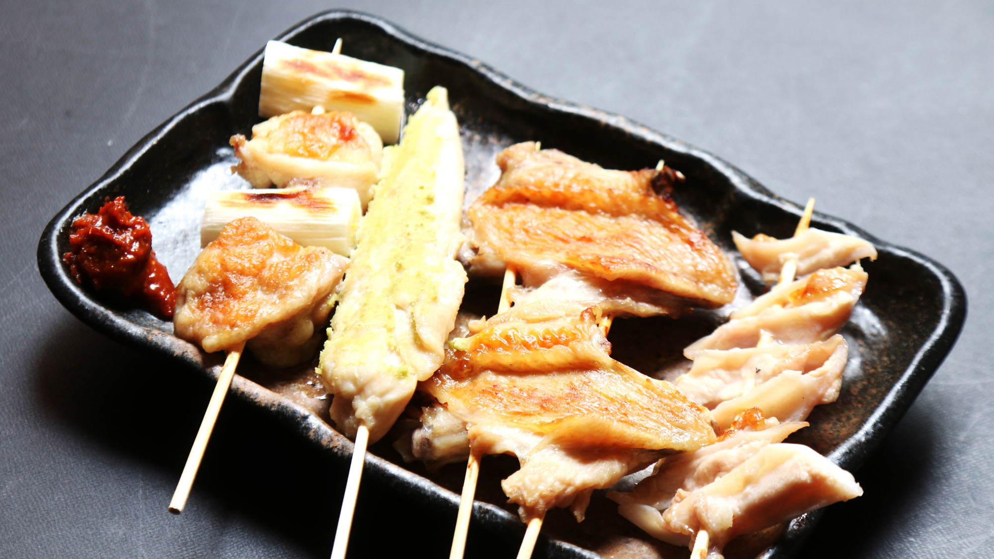*【いろりや夕食】焼き鳥