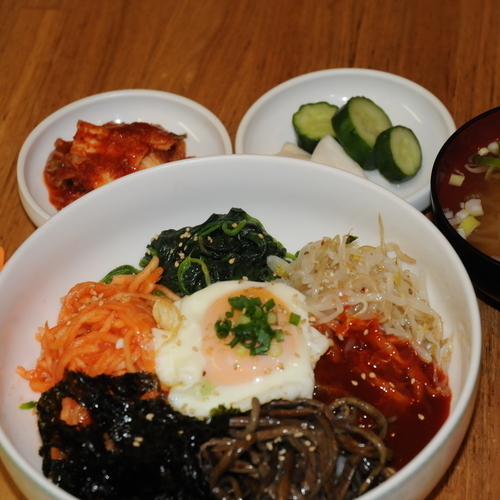 【韓国朝食】ビビンバ３