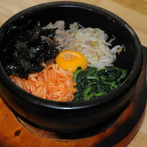 【韓国朝食】ビビンバ５