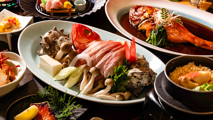 【プレミアム-金目鯛づくし会席】日本イチの水揚げ量を誇る伊豆名物「金目鯛」を味わい尽くす最上級の会席